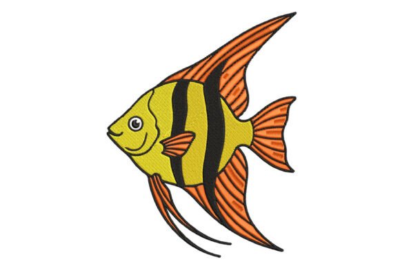 Angel Fish Embroidery Design Review for Craft Fairs