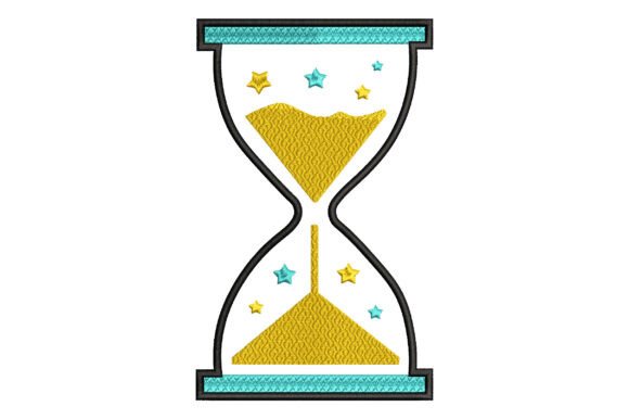 Hourglass Embroidery Design: A Timeless Touch for Etsy Sellers