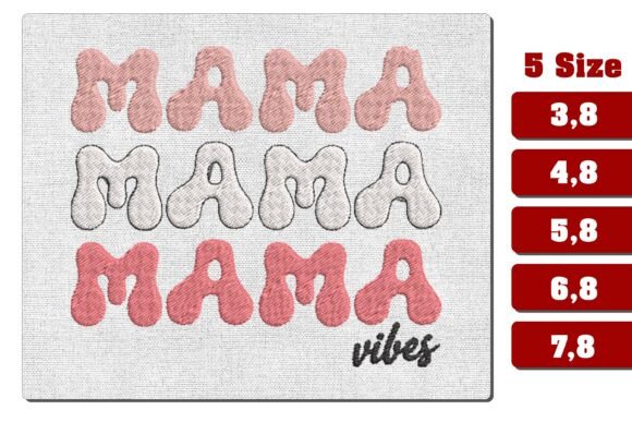 Retro Mama Vibes Stacked Embroidery: A Designer’s Honest Review