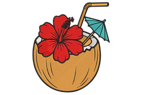 Summer Coconut Embroidery Designs Review